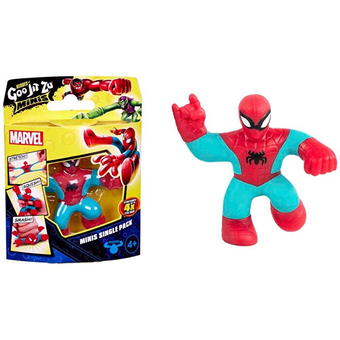 Goojitzu Marvel Minis Figür Tekli Paket S8 CDU12-08275 Spider Man