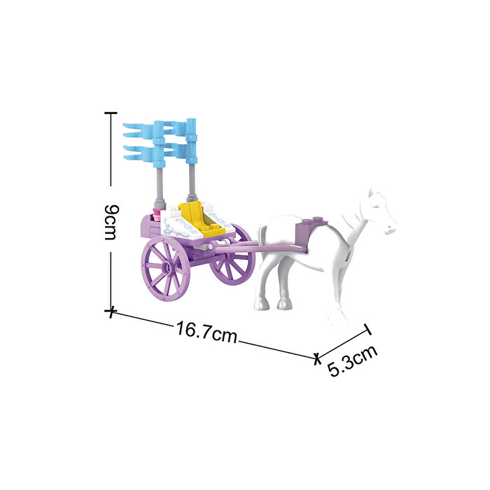 Ausini Fairyland Swan Castle 24703