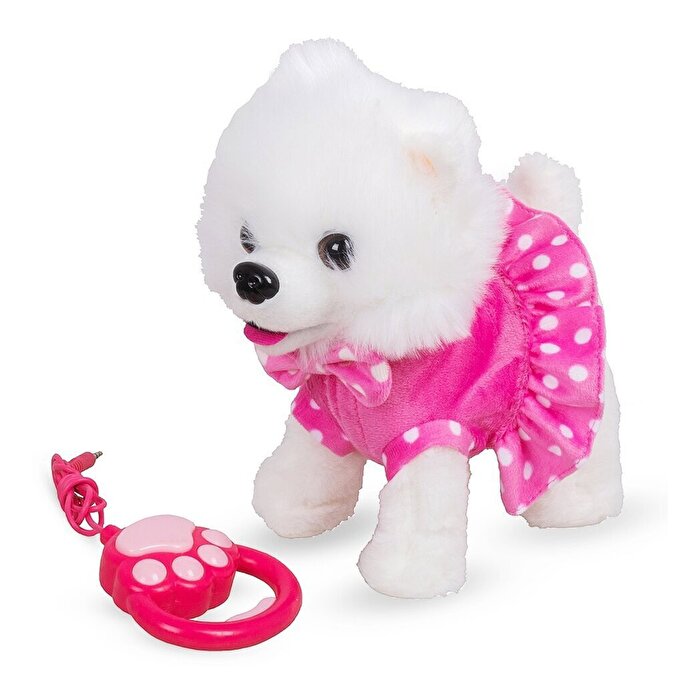 Pilli Sesli Yürüyen Sevimli Köpek Puffy