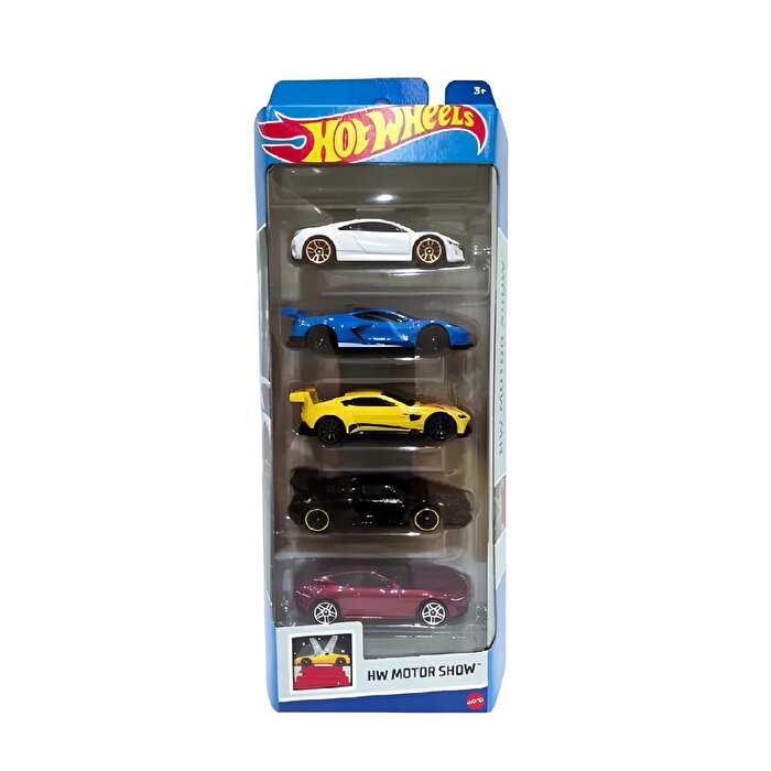 Hot Wheels Beşli Araba Seti Hw Motor Show HTV49