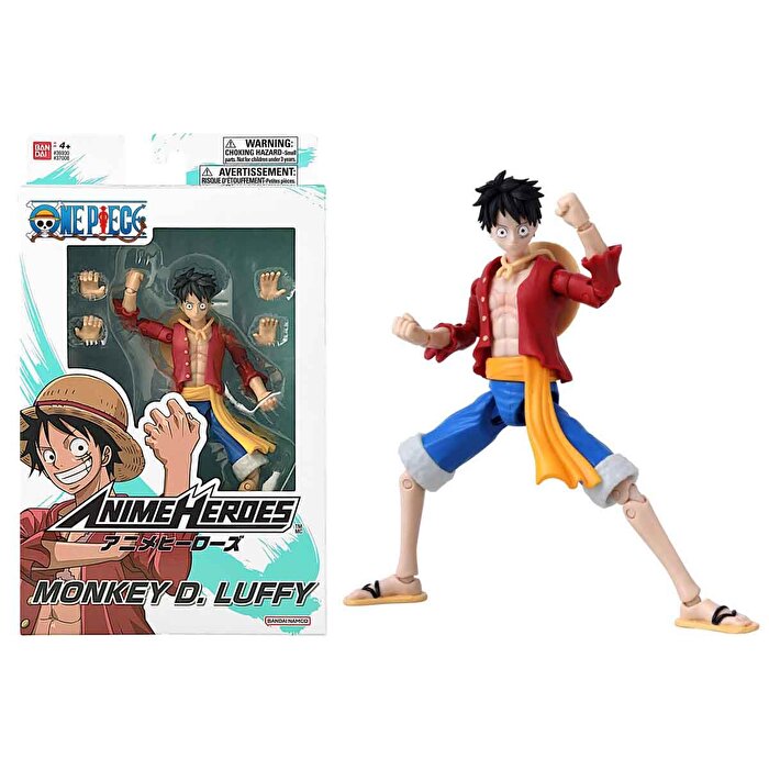 Anime Heroes One Piece Monkey D. Luffy Eklemli Figür 16 Cm