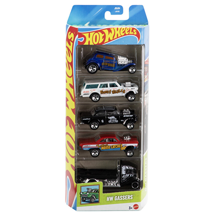 Hot Wheels Beşli Araba Seti HW Gassers JBJ84