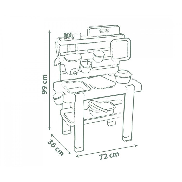 Smoby Life Mud Kitchen