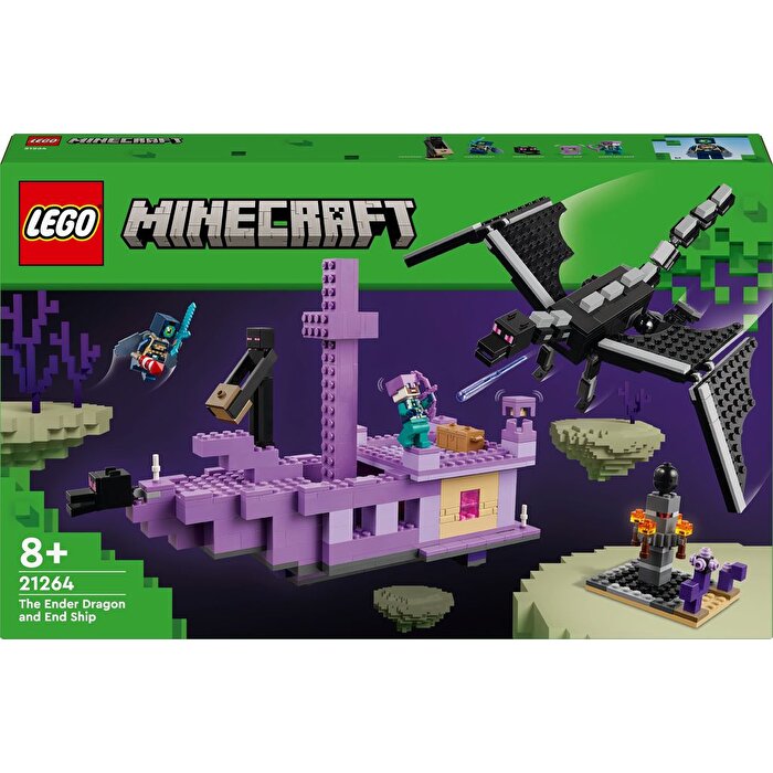 LEGO Minecraft Ender Ejderhası ve End Gemisi 21264