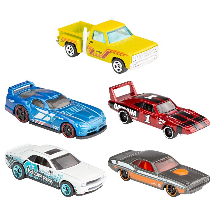 Hot Wheels Beşli Araba Seti Mopar HTV48