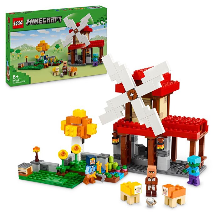LEGO Minecraft Rüzgar Değirmeni Çiftliği 21262