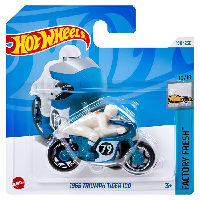Hot Wheels Tekli Arabalar 1966 Triumph Tiger 100 HTD43