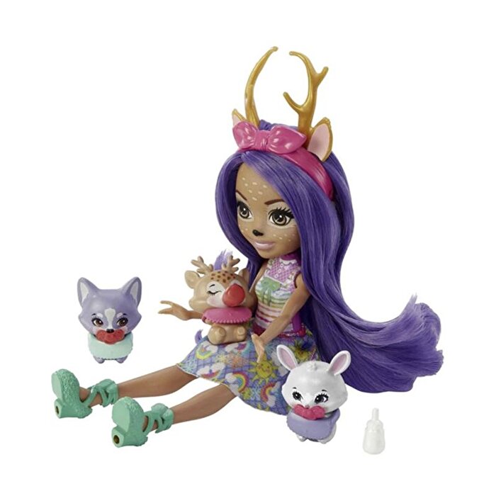 Enchanti̇mals Besti̇e Reveal Yakın Arkadaş Bebekler Danessa Deer Spri̇nt HLK84