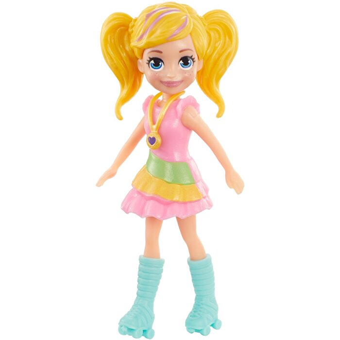 Polly Pocket ve Kıyafetleri Oyun Seti Sarışın GKV12