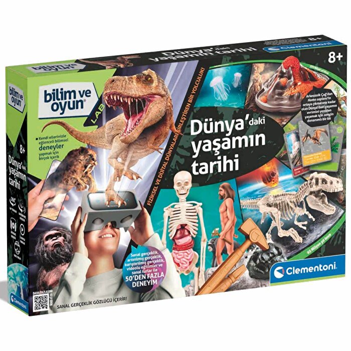 Clementoni Bilim ve Oyun: Dünyada Yaşamın Tarihi
