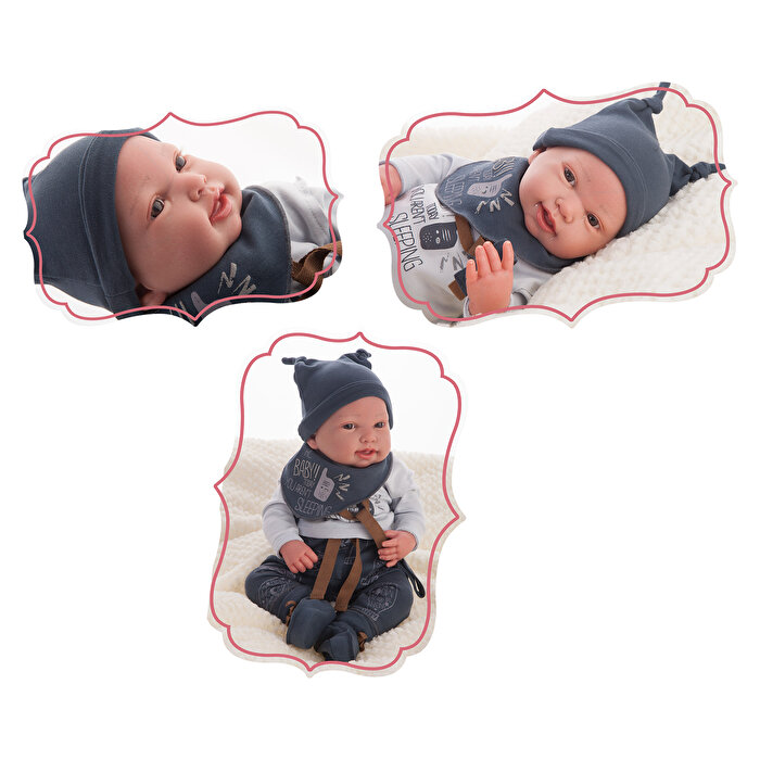 Antonio Juan Reborn Happy Message In The Bottle 40 Cm