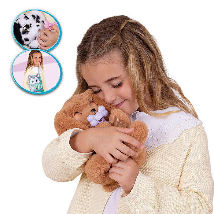 Baby Paws Sesli Yavru Köpek Peluş 20 Cm Cocker