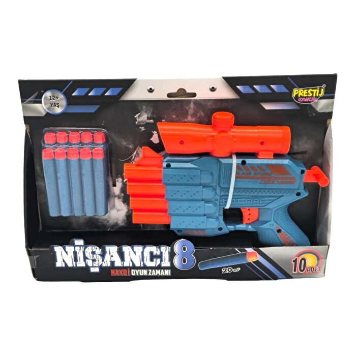 Nişancı 8 Dörtlü Dart Fırlatıcı Silah