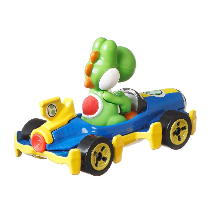 Hot Wheels Mario Kart Karakter Araçlar Yoshi Mach 8 Kart GLP39