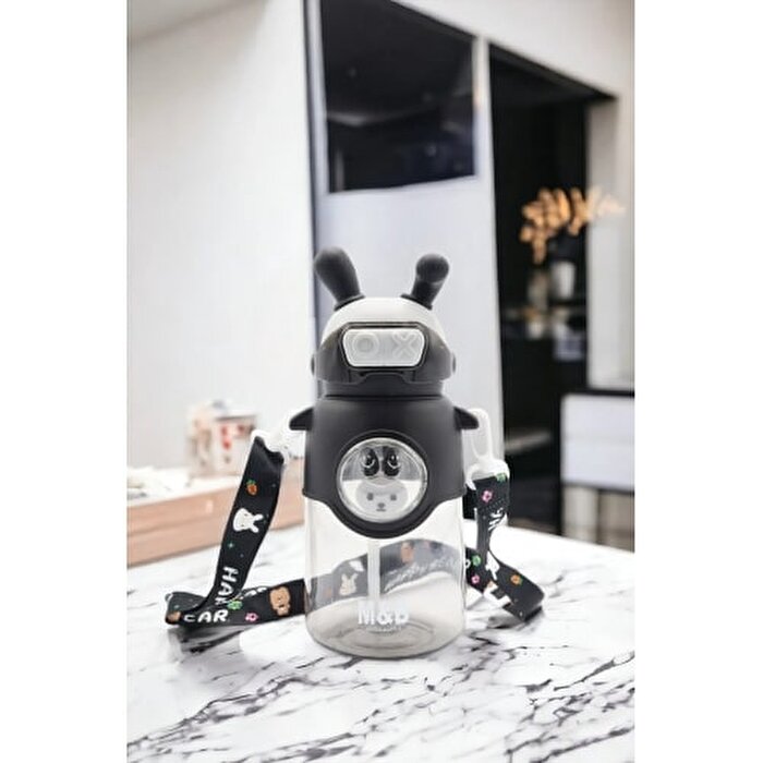 Tavşan Robot Matara Siyah