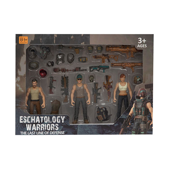 3'lü Figürlü Savunma Seti