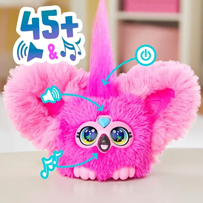 Furby Furblet İnteraktif Peluş Flo Flo Flamingo G1699