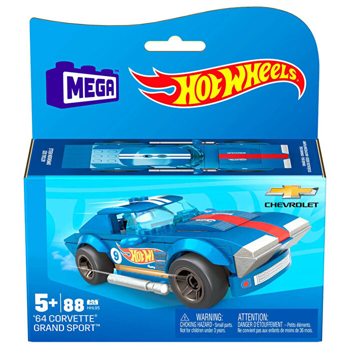 Mega Hot Wheels Yarışçı Arabalar Koleksiyonu Corvette Grand Sport HHL95
