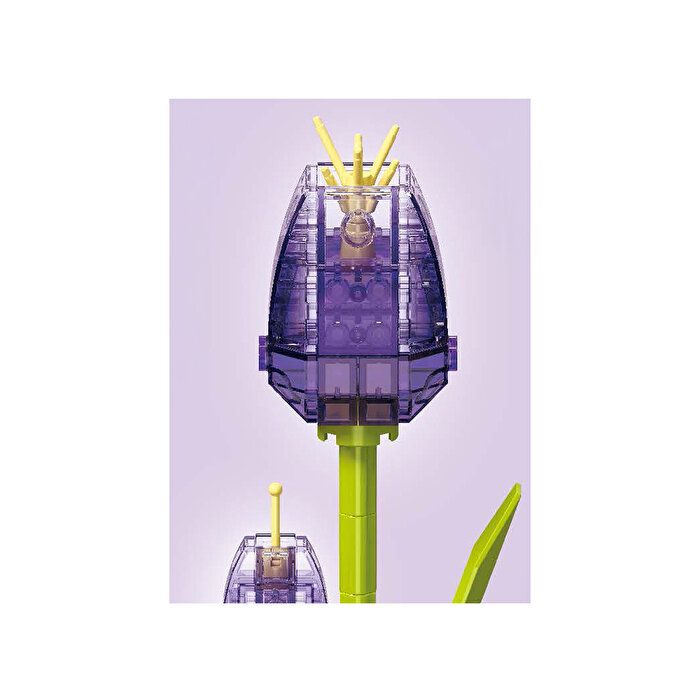 Mega Kri̇stal Çi̇çekler Yapı Blokları Lale