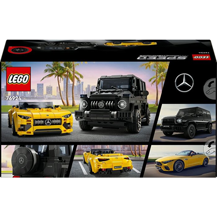 LEGO Speed Champions Mercedes AMG G 63 ve Mercedes AMG SL 63 76924