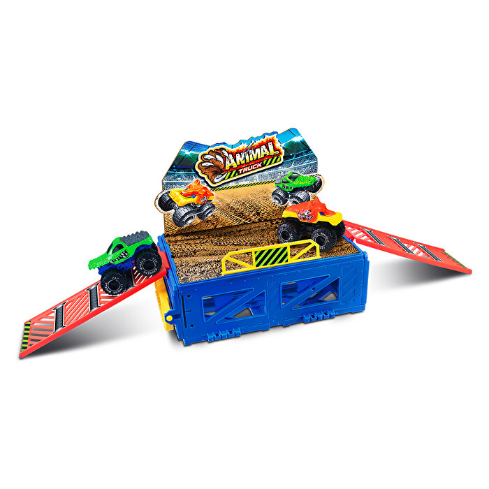 Express Wheels Animal Truck Yarış Parkur Oyun Seti