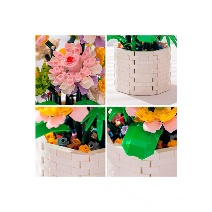 Mega Blok Çiçek Sukulent 1043 Parça
