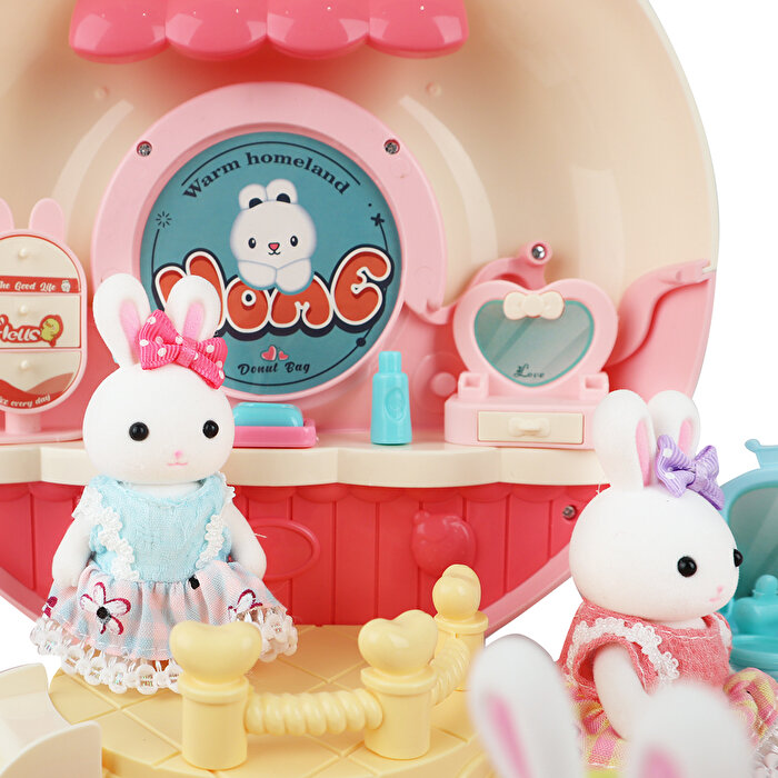 Bay Dreamy Mini Tavşan Evi Sırt Çantalı