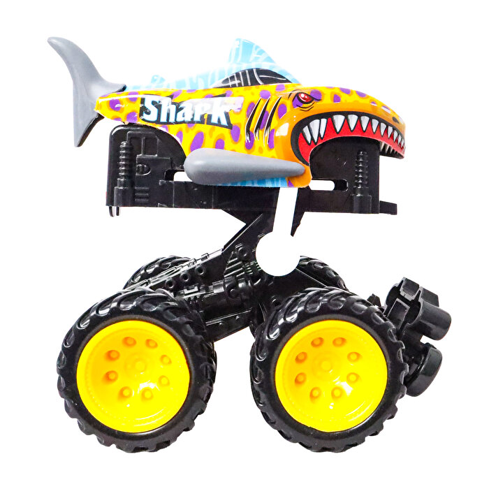 Sesli Işıklı Sürtmeli Balık Araba