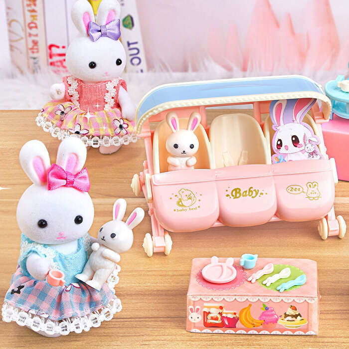 Bay Dreamy Mini Tavşan Bebek Arabası ve Bebek Bakımı
