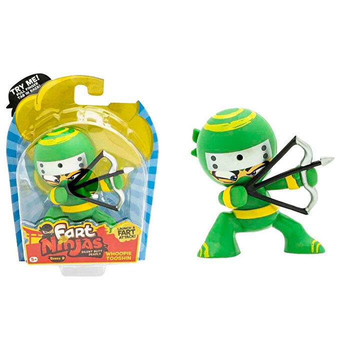 Fart Ninjas Gaz Çıkaran Sensörlü Figür Whoopie Tooshin
