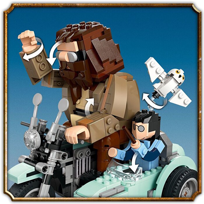 LEGO Harry Potter Hagrid ve Harry'nin Motosiklet Yolculuğu 76443