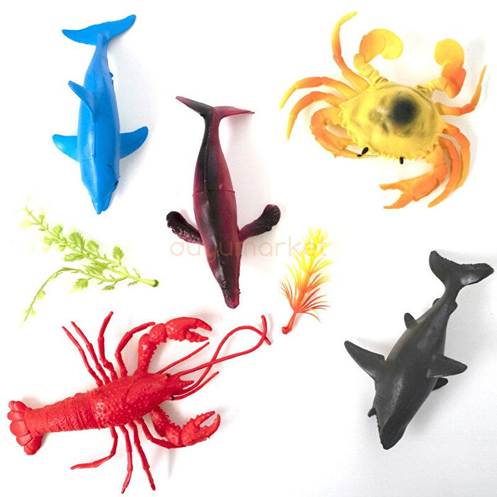 Deniz Hayvanları 6 Parça