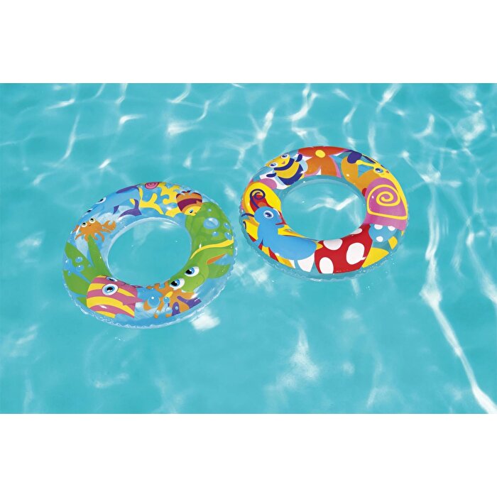 Bestway Desenli Simit 56 Cm Kelebek