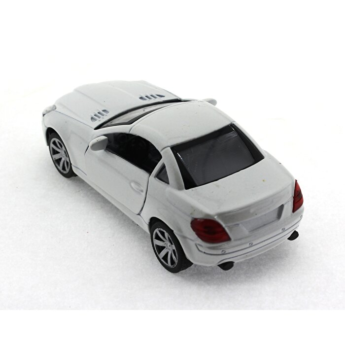 Diecast Sesli Işıklı Arabalar - Beyaz