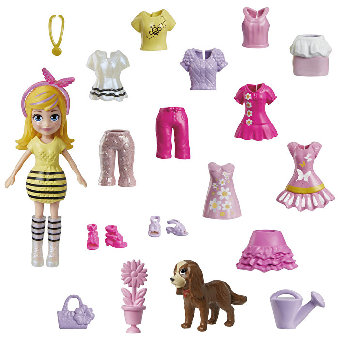 Polly Pocket Farklı Kombin Eğlencesi Oyun Setleri HKV89