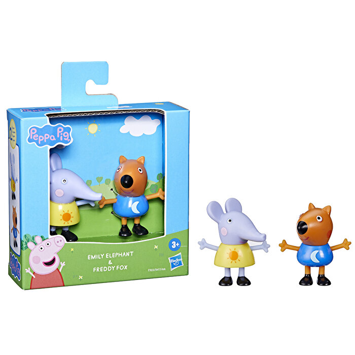 Peppa Pig Peppa'nın En İyi Arkadaşları Emily Elephant & Freddy Fox F7653