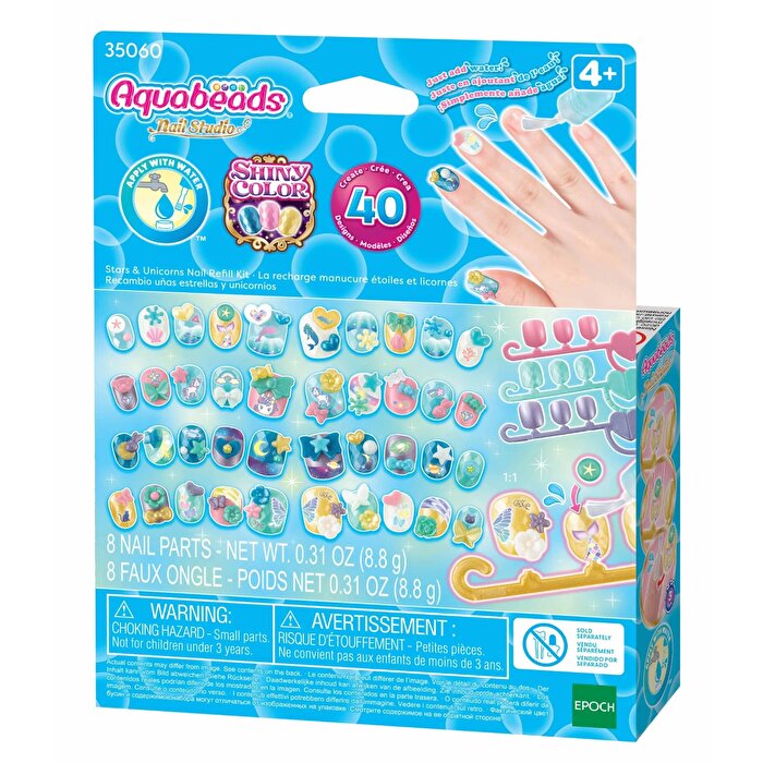 Aquabeads Sihirli Atlar ve Yıldızlar Yedek Tırnak Paketi 35060