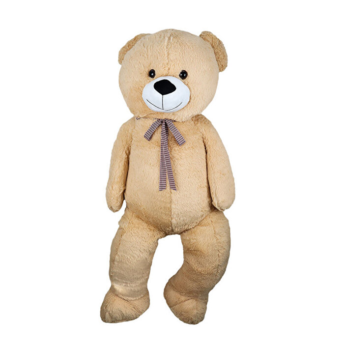 Uzun Krem Rengi Peluş Ayı 200 Cm