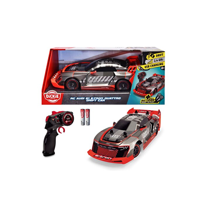 Dickie RC Audi S1 ​​E-Tron Quattro Drift Aracı