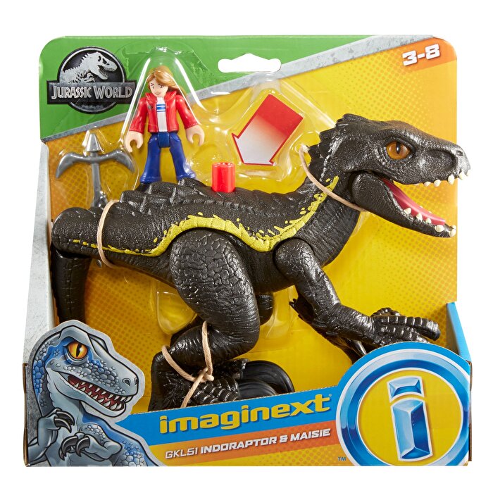 Imaginext Jurassic World Araçlar Indoraptor ve Maisie GKL51