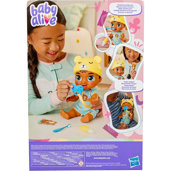 Baby Alive Lil Dreamer Snoozer Bear Sleepy Bebek F9967