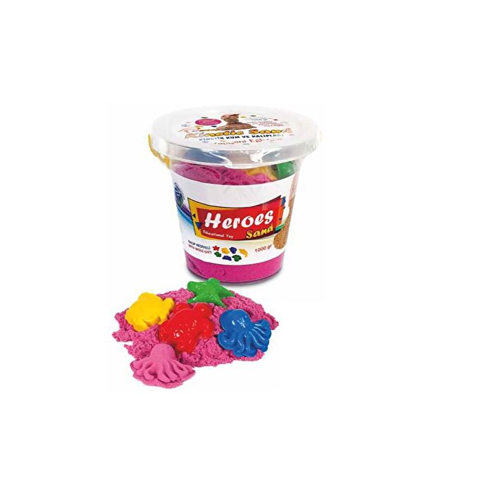 Kovalı Kinetik Kum Pembe 1000 Gr.