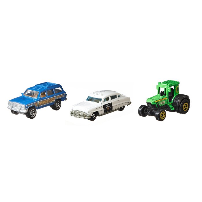 Matchbox Üçlü Araba Seti Countryside GKR57