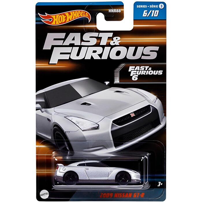 Hot Wheels Fast & Furious Temalı Arabalar 2009 Nissan Gt-R HNT16