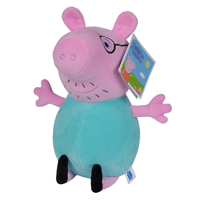 Peppa Pi̇g Peluş Ailesi Daddy Pig