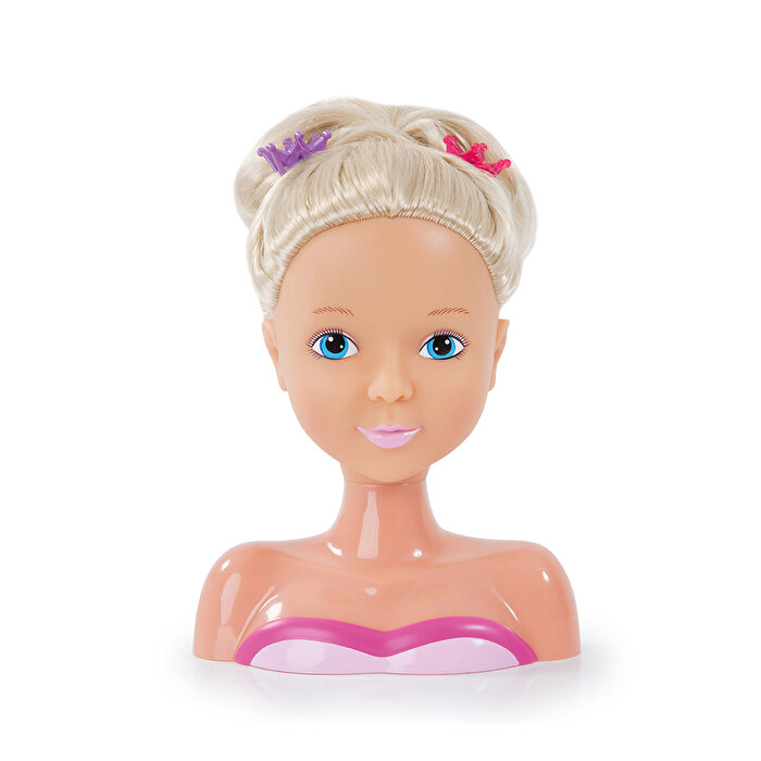 Prenses Bebek Saç Tasarım Büstü 19 Cm