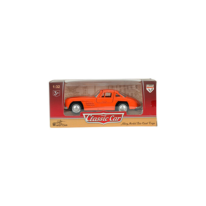 1:32 Die Cast Klasik Spor Araba Turuncu