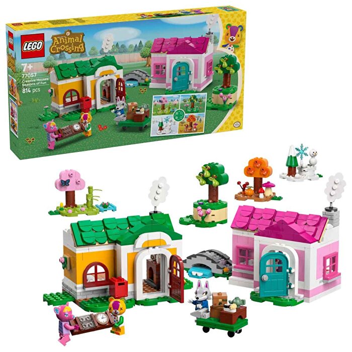 LEGO Animal Crossing Yaratıcı Evler: Eğlenceli Mevsimler 77057
