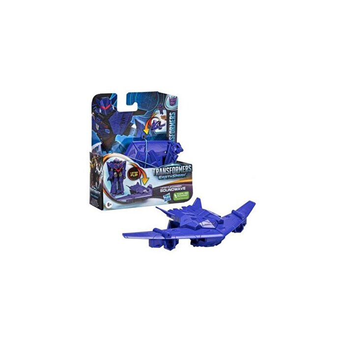 Transformers Earthspark Tek Adımda Dönüşen Fi̇gür Soundwave F6714