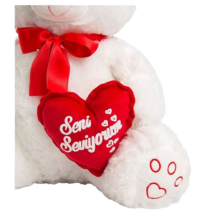 Seni Seviyorum Kalpli Ayı 50 Cm 78200
